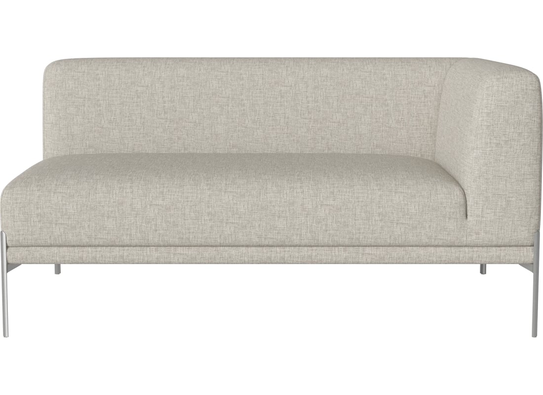 Bolia Modul de Colț Lung Caisa Dreapta Nantes - Țesătură Netedă, Nisip 150×91×73 cm 2