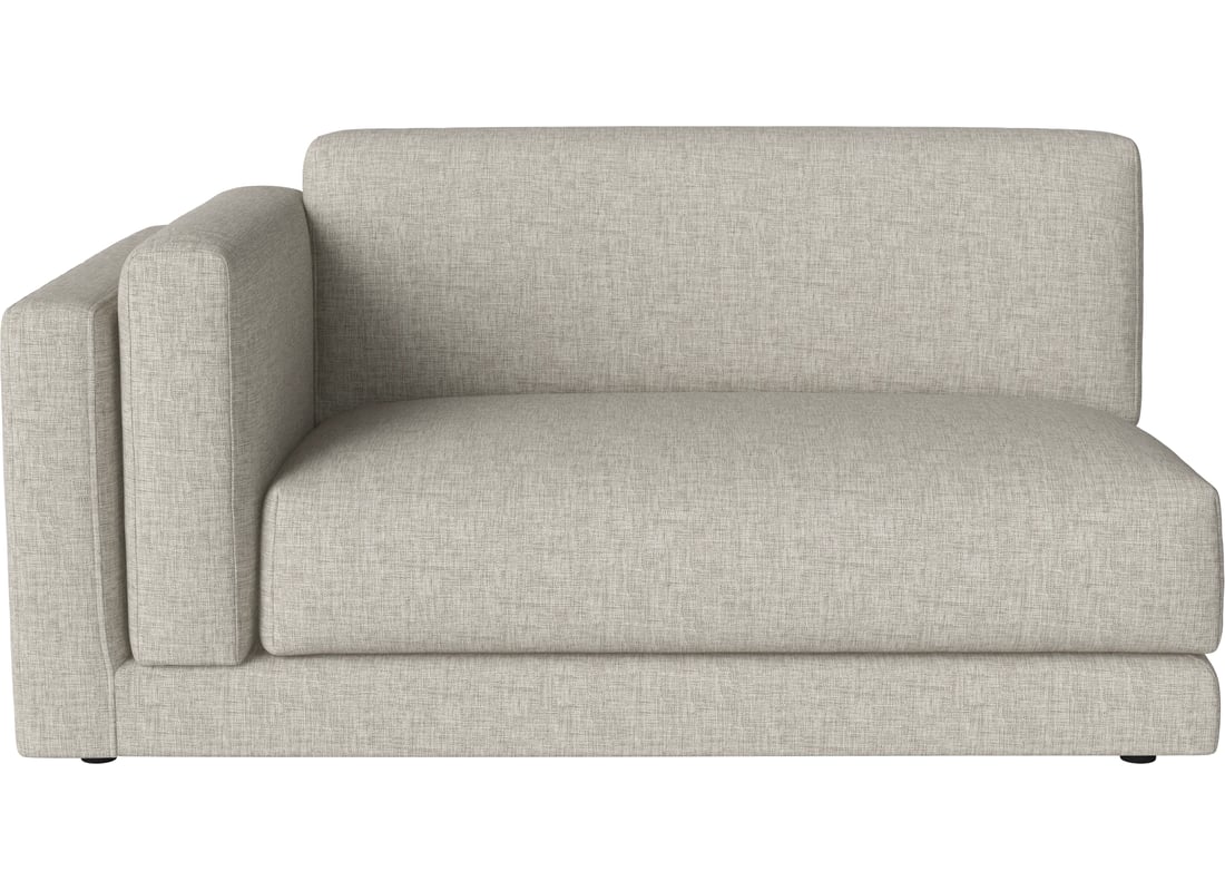 Bolia Modul de Colț Mare Avelou Stânga Nantes - Țesătură Fină, Nisip 150×101×74 cm 2
