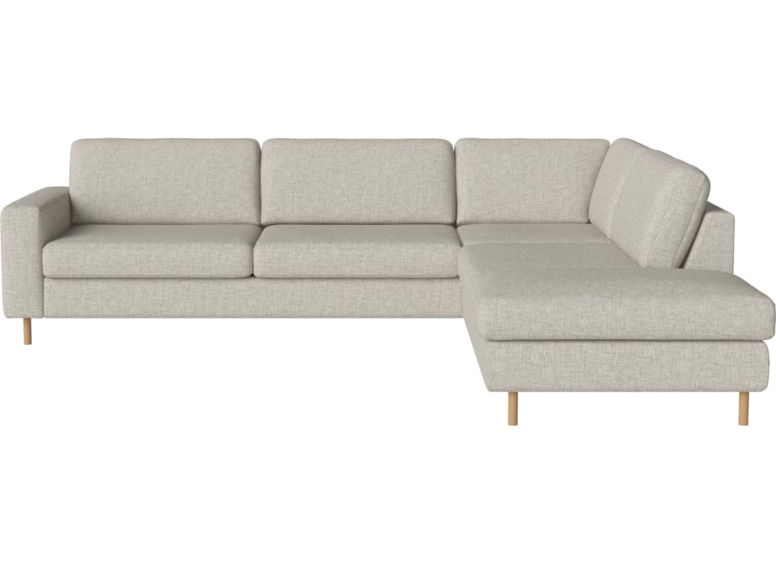 Bolia Canapea Modulară de Colț Scandinavia 5-Locuri cu Open-End Dreapta Nantes - Țesătură Netedă, Nisip 281×92×78 cm 2