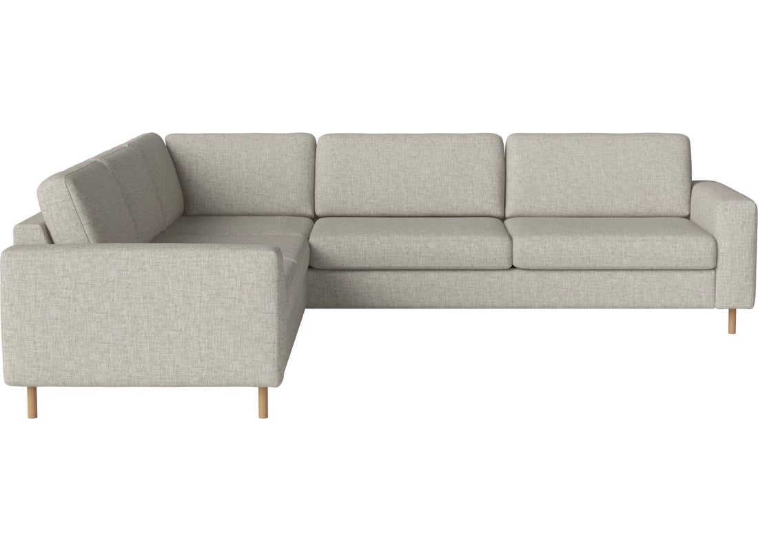 Bolia Canapea Modulară de Colț Scandinavia 5-Locuri (2 Colț 2½) Nantes - Țesătură Netedă, Nisip 248×92×78 cm 2