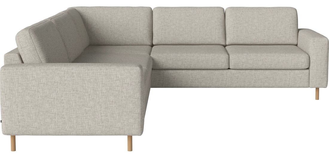 Bolia Canapea Modulară de Colț Scandinavia 5-Locuri (2½ Colț 2) Nantes - Țesătură Netedă, Nisip 278×92×78 cm 1