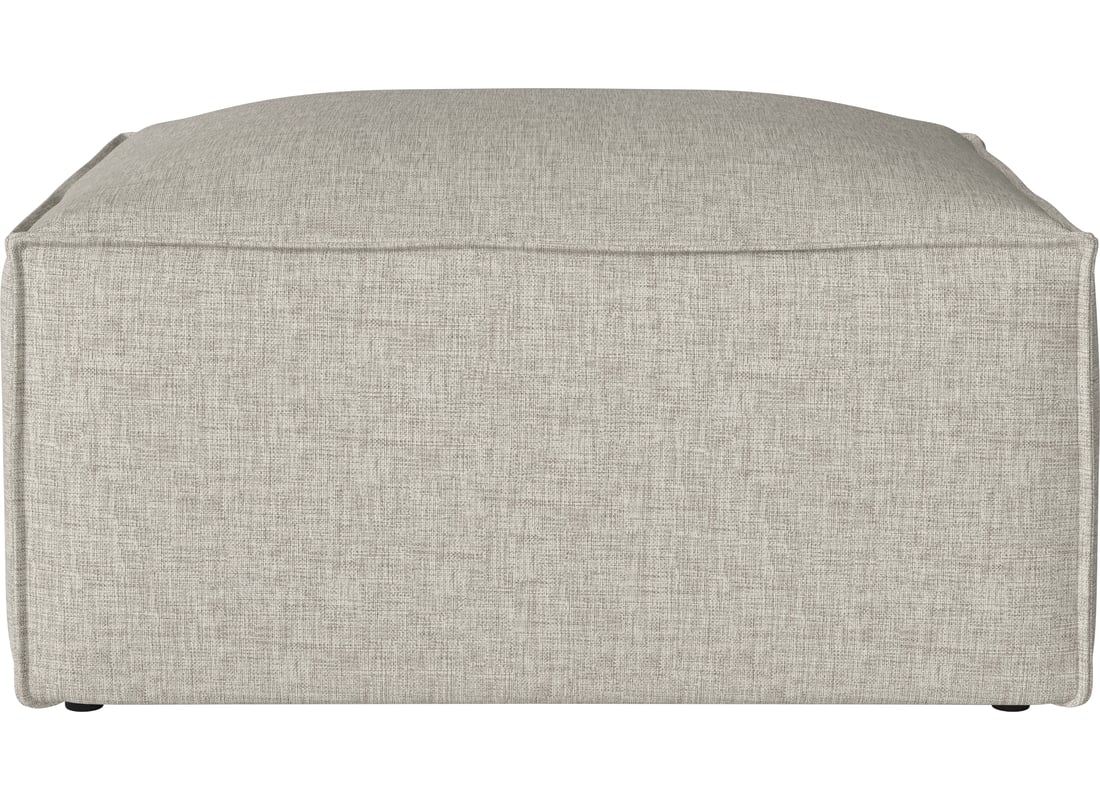 Bolia Puf Cosima 93×75 cm Nantes - Țesătură Netedă, Nisip 93×75×40 cm 2