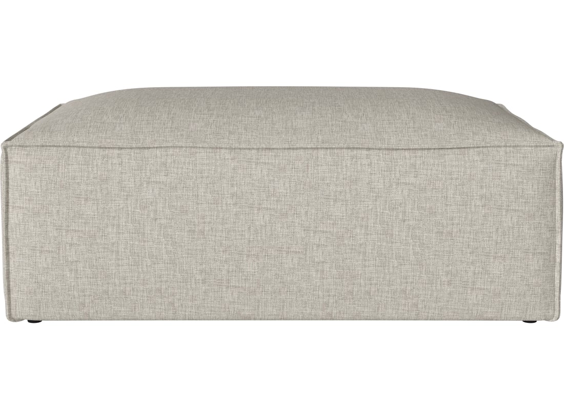 Bolia Puf Cosima 123×75 cm Nantes - Țesătură Netedă, Nisip 123×75×40 cm 2
