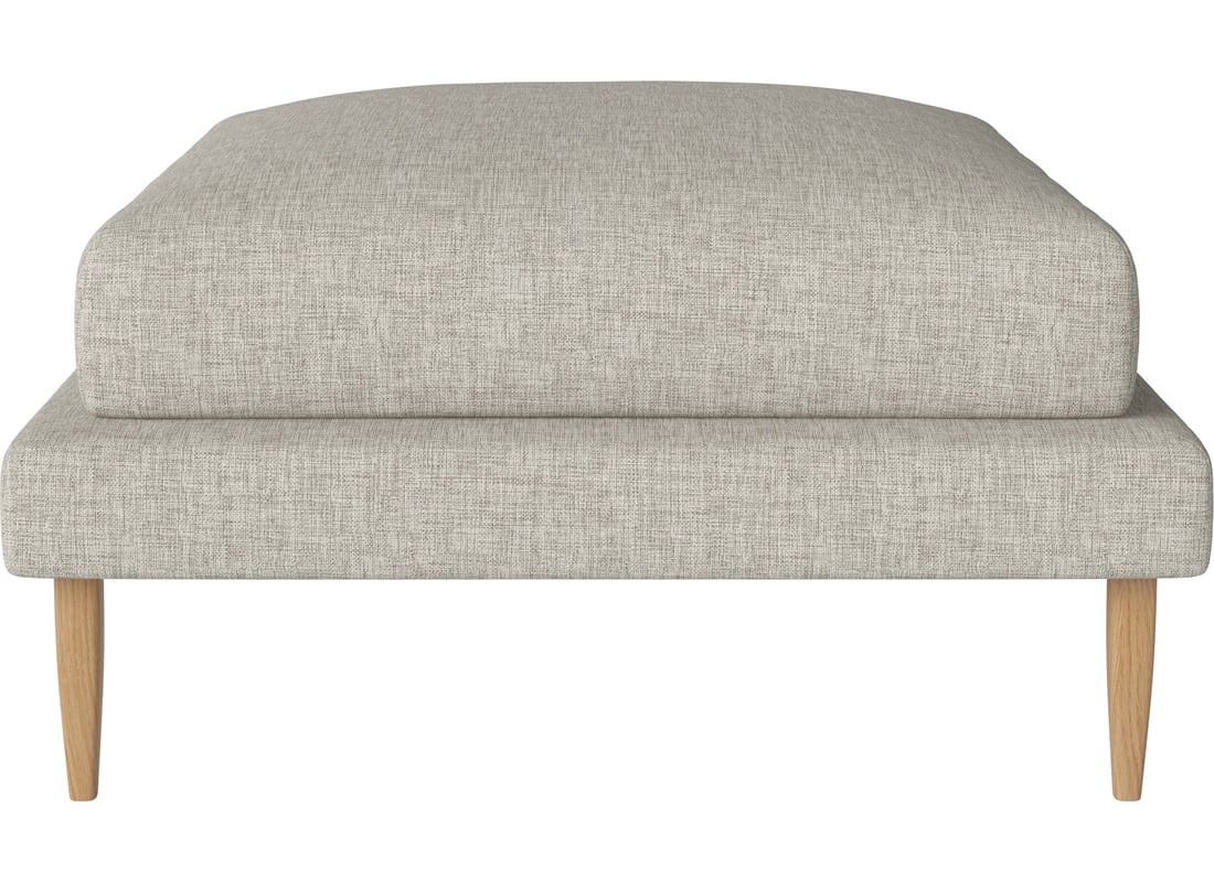 Bolia Puf Veneda 91×91 cm Material din Nantes - Țesătură Netedă, Culoare Nisip 2