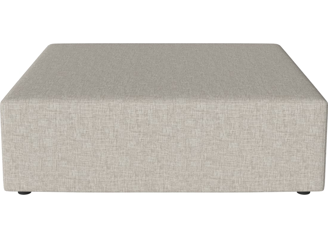 Bolia Puf Sora 115×115 cm din Țesătură Netedă Nantes, Nisip 2