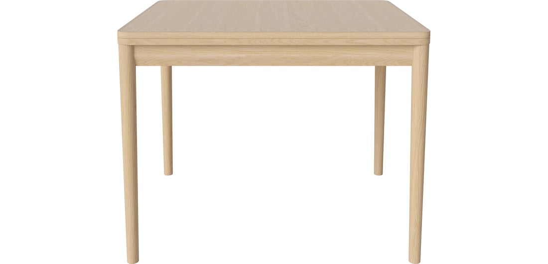 Bolia Masă de Dining DoubleUp Lemnul de Stejar Alb Vopsit 96×80×75,30 cm 1