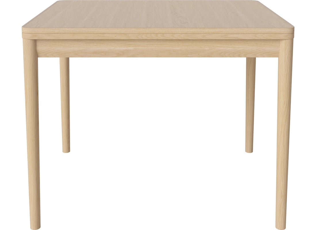 Bolia Masă de Dining DoubleUp Lemnul de Stejar Alb Vopsit 96×80×75,30 cm 2