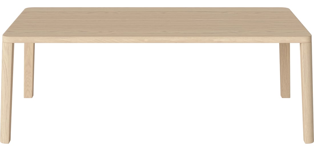 Bolia Masă de Cafea Graceful 120x60, H42 cm din Stejar Alb Uluit 1