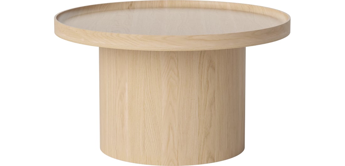 Bolia Masă de Cafea Rotundă Plateau Ø74 cm Înălțime 42,30 cm 1