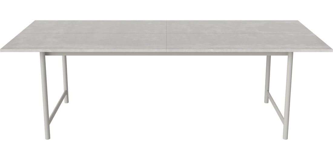 Bolia Masă de Exterior Track - Beton 90×230 cm 1