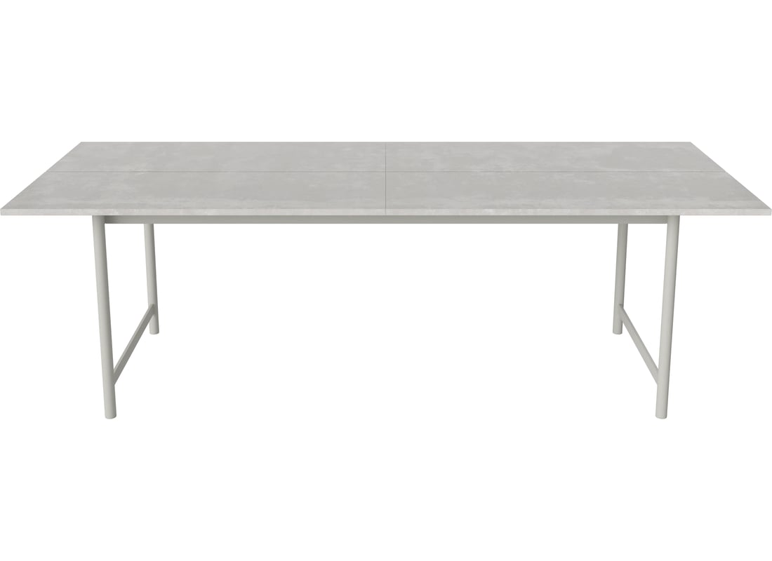 Bolia Masă de Exterior Track - Beton 90×230 cm 2