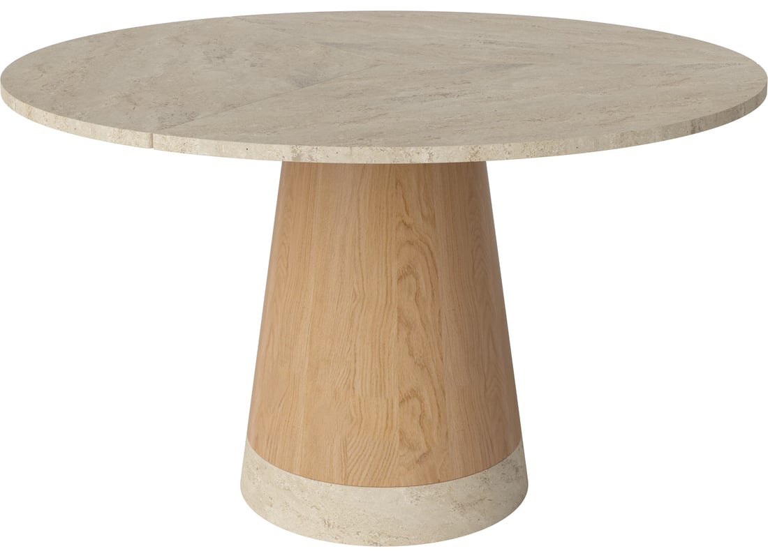 Bolia Masă de Dining Piro Marmură 125×125 cm 74 cm 2