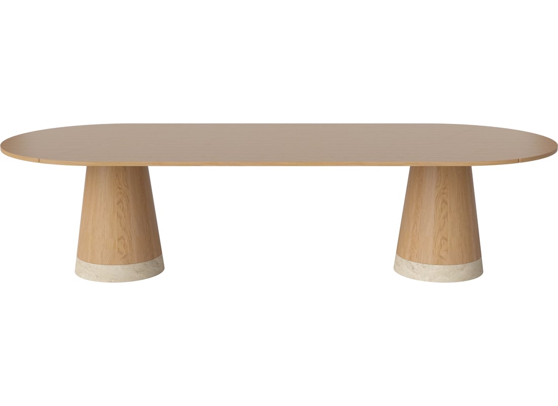 Bolia Masă Mare de Dining Piro 125×305×75 cm 2