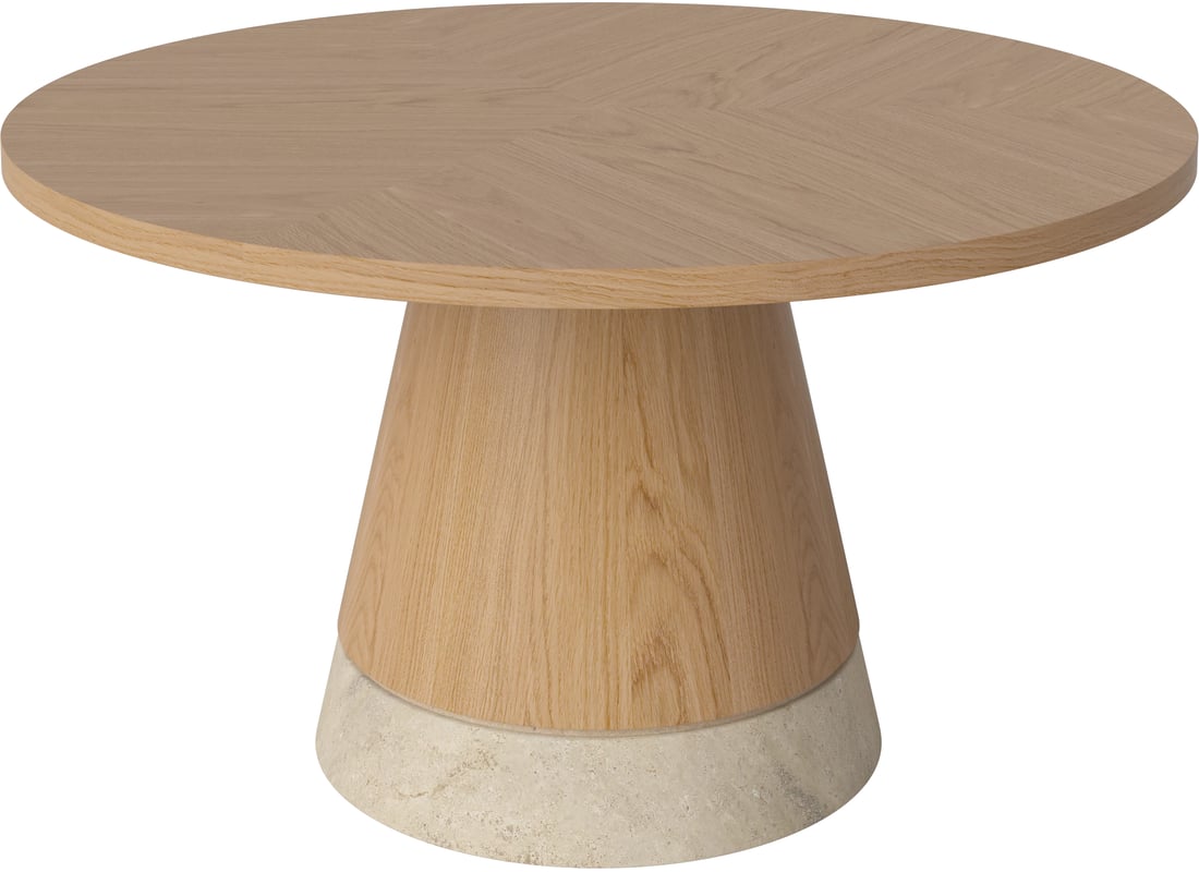 Bolia Masă de Cafea Piro Placă din Furnir Ø60 cm 2