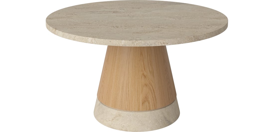 Bolia Masă de Cafea Piro Placă din Marmură Ø60 cm 1