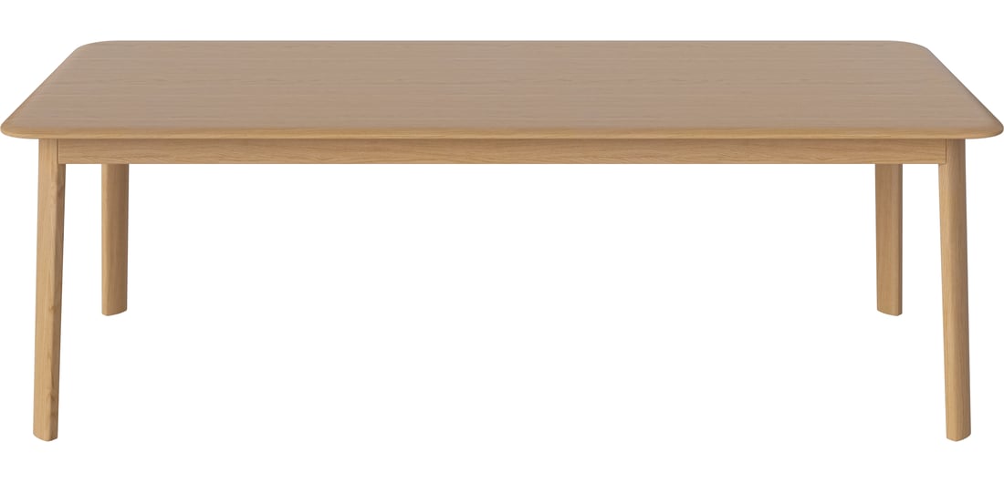 Bolia Masă de Dining Palo Stejar Uluit 90×220×74 cm 1