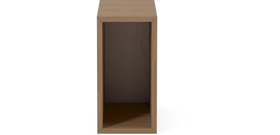 Bolia Modul Raft Case 1x½ – 28 cm Olierat Stejar, Furnir 17,50x28x35 cm 1