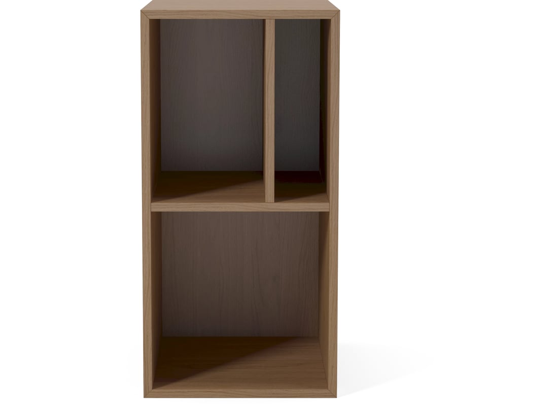Bolia Modul Raft Case 2x1 – 35 cm Olierat Stejar, Furnir 35x35x70 cm 2