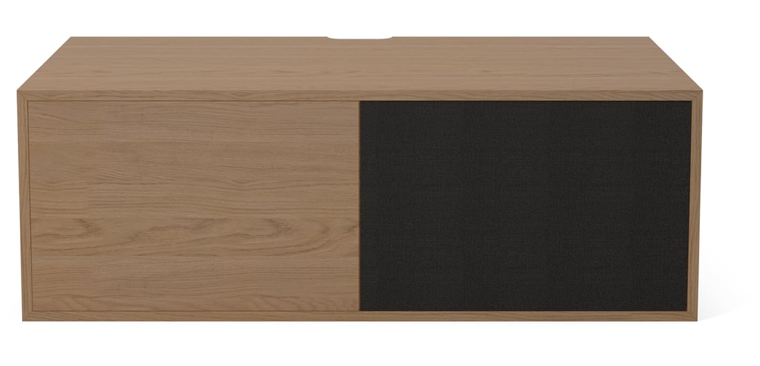 Bolia Modul Hifi Case - Mediu, 48 cm Stejar Ulei, Furnir 1