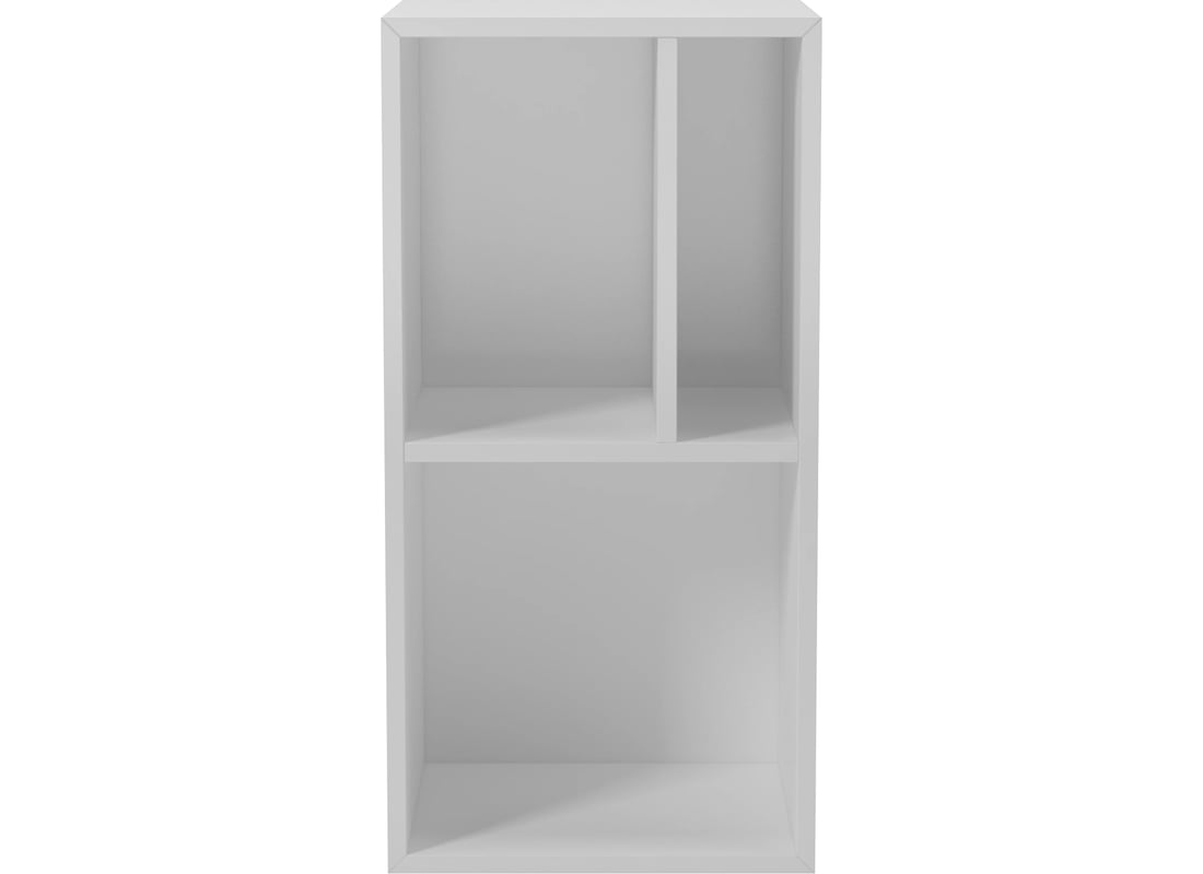 Bolia Modul Raft Case 2x1 – 28 cm Alb Lacuit MDF 35x28x70 cm 2