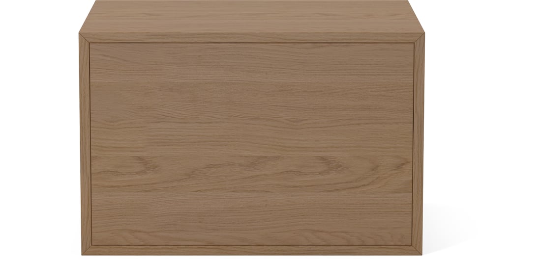 Bolia Modul Raft Case 1×1½ cu Ușă Lemn 28 cm Stejar Ulei, Furnir 1