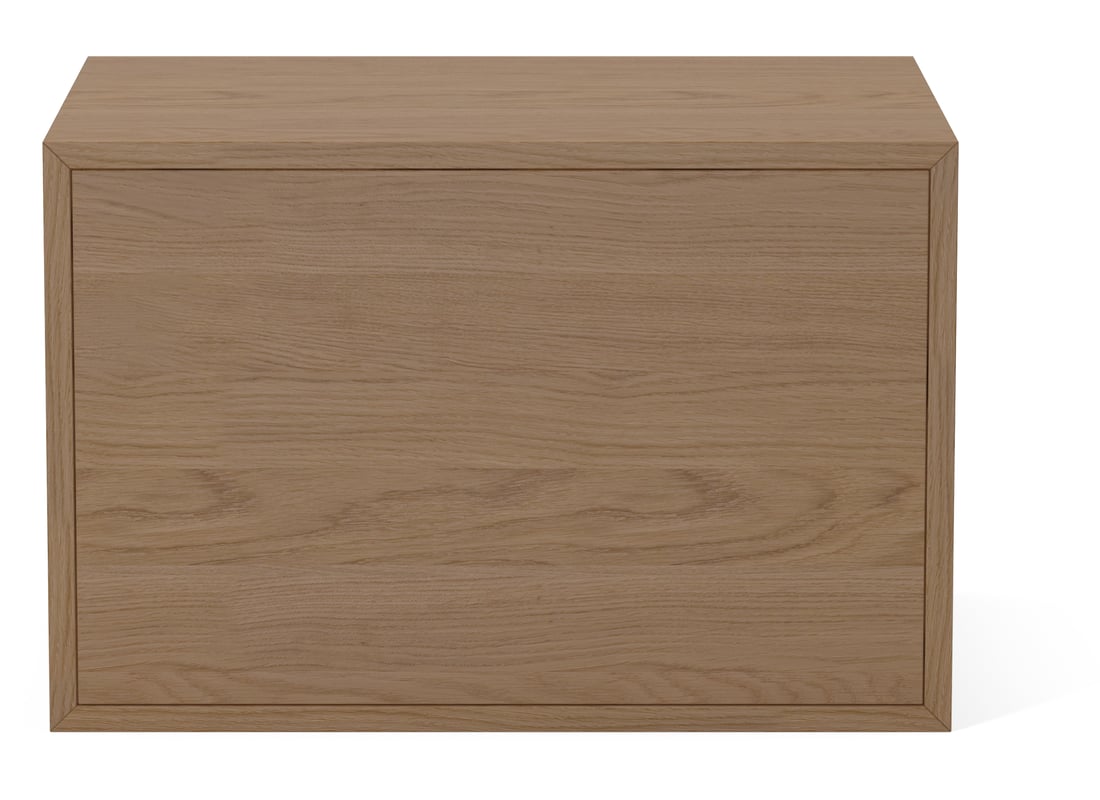 Bolia Modul Raft Case 1×1½ cu Ușă Lemn 28 cm Stejar Ulei, Furnir 2