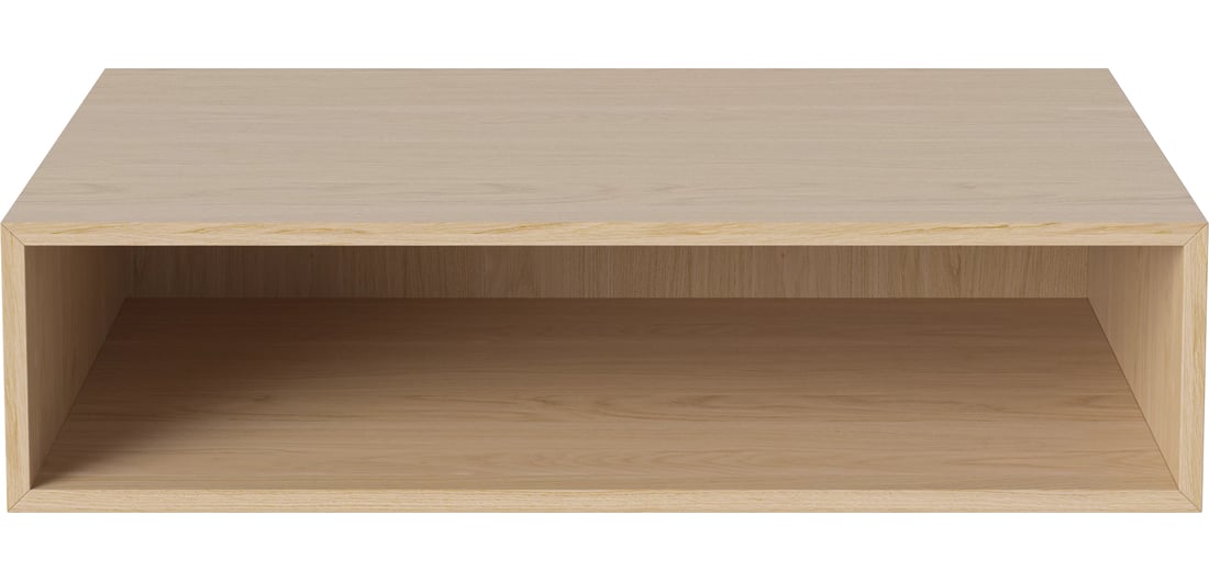 Bolia Modul de Birou Case 80×20 cm Furnir din Stejar Albit și Uluit 1