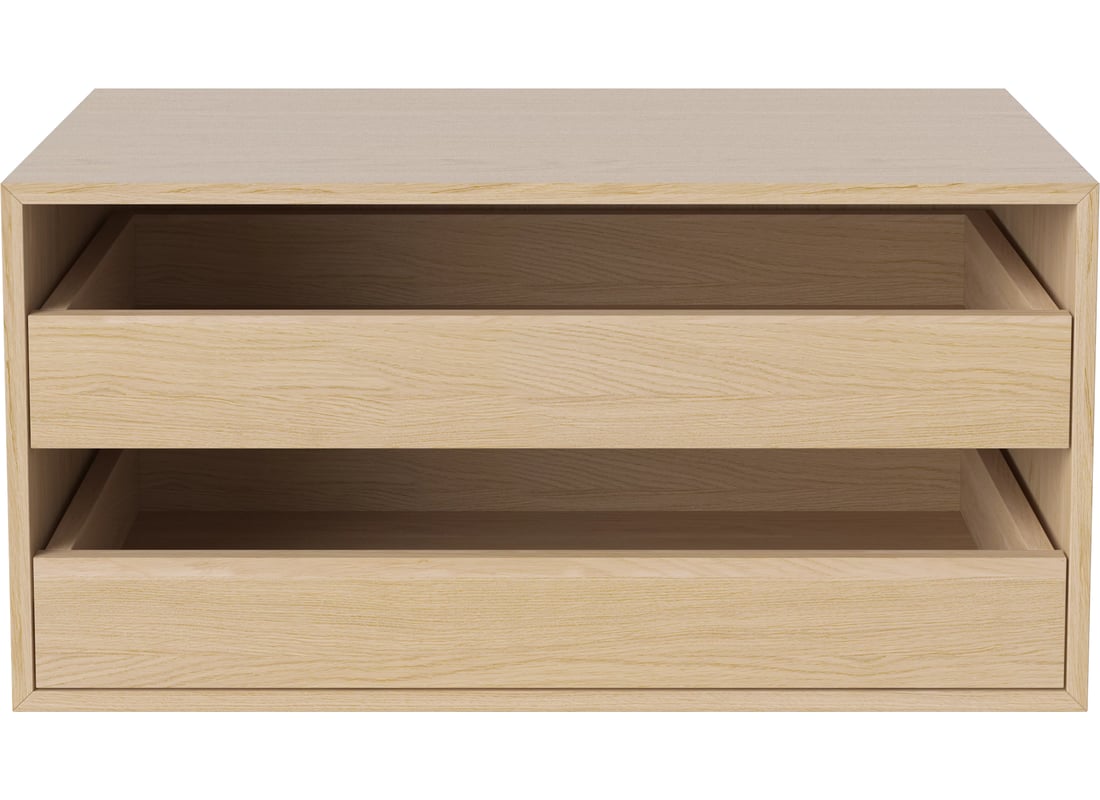 Bolia Modul de Birou Case Deschis cu Sertar 80×40 cm 2
