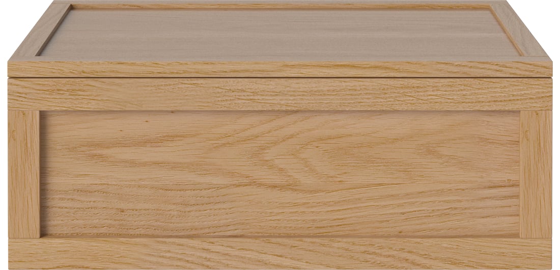 Bolia Element de Stocare Norie - Lemn Stejar Uluit, Masiv 1