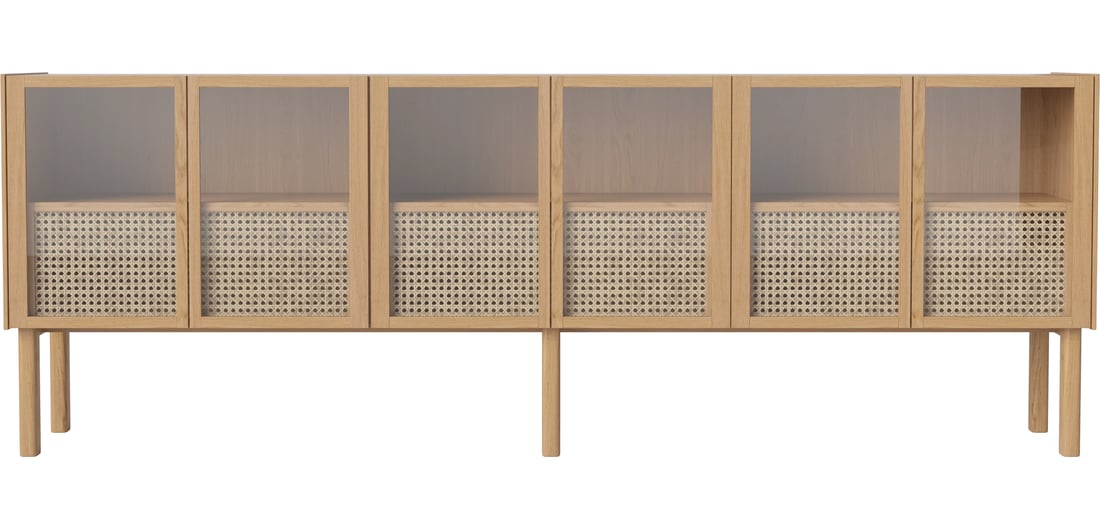 Bolia Bufet Cana 235 cm Olieret Stejar 235×40×83 cm 1