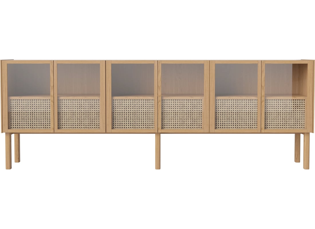 Bolia Bufet Cana 235 cm Olieret Stejar 235×40×83 cm 2