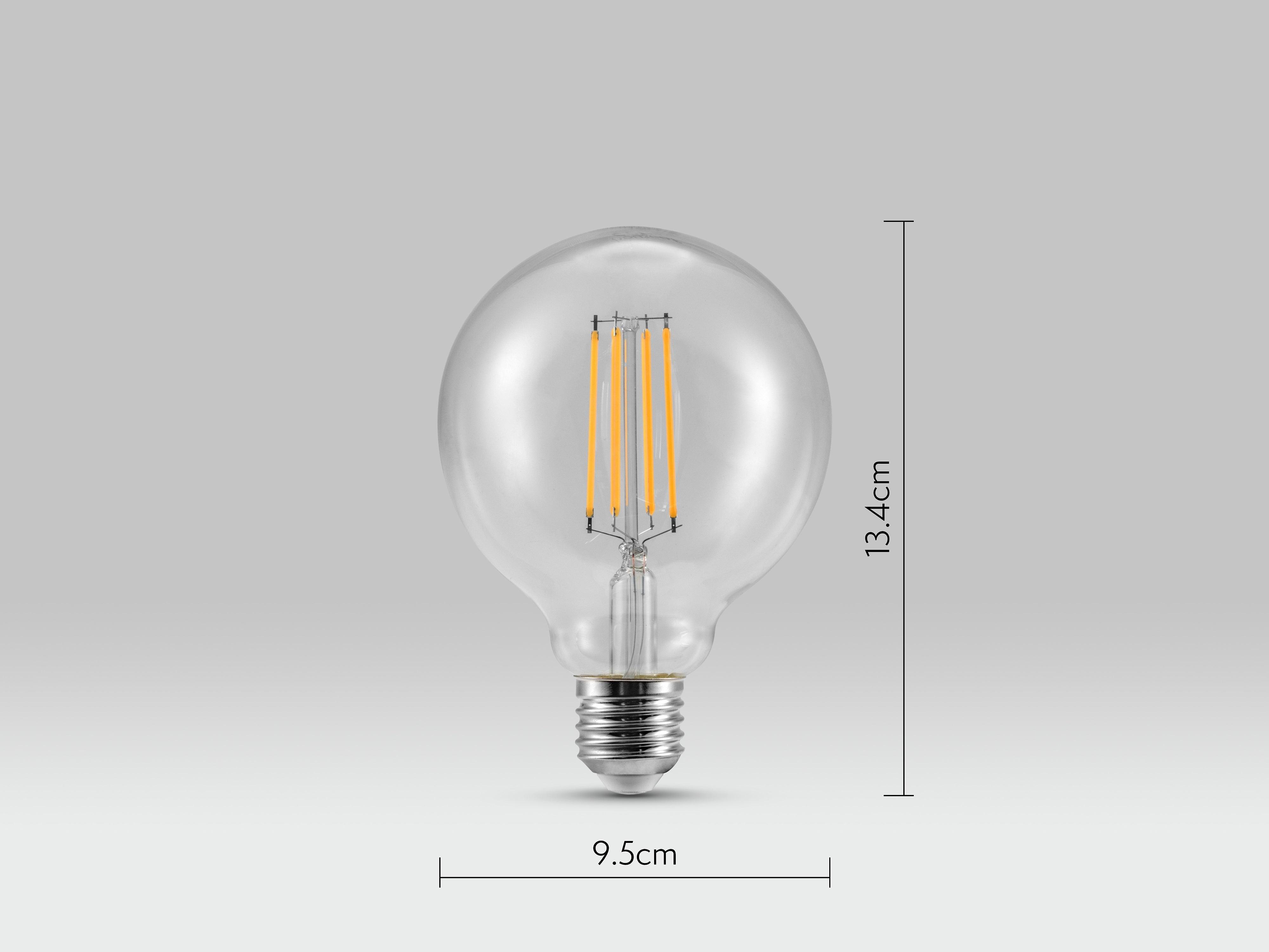 10 x e27 (es) pachet de becuri LED glob - PARIS14A.RO