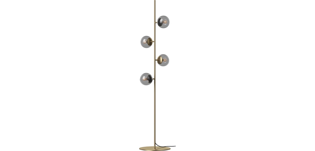 Bolia Lampă de Podea Orb Fier Bronz Antic Mat 1