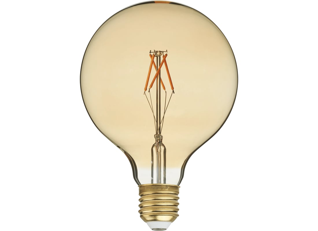 Bolia Bec Globe E27 Sticlă Aurie 2