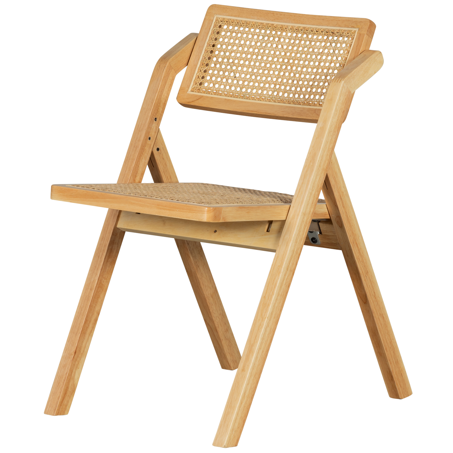 WEFT FOLDING CHAIR RATTAN/WOOD NATURAL