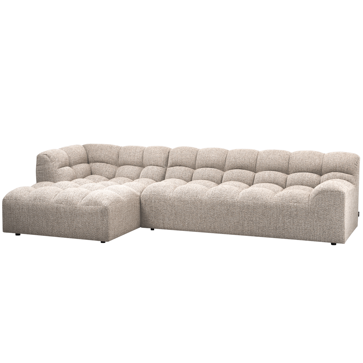 ALLURE CHAISE LONGUE LEFT WOVEN NATURAL MELANGE