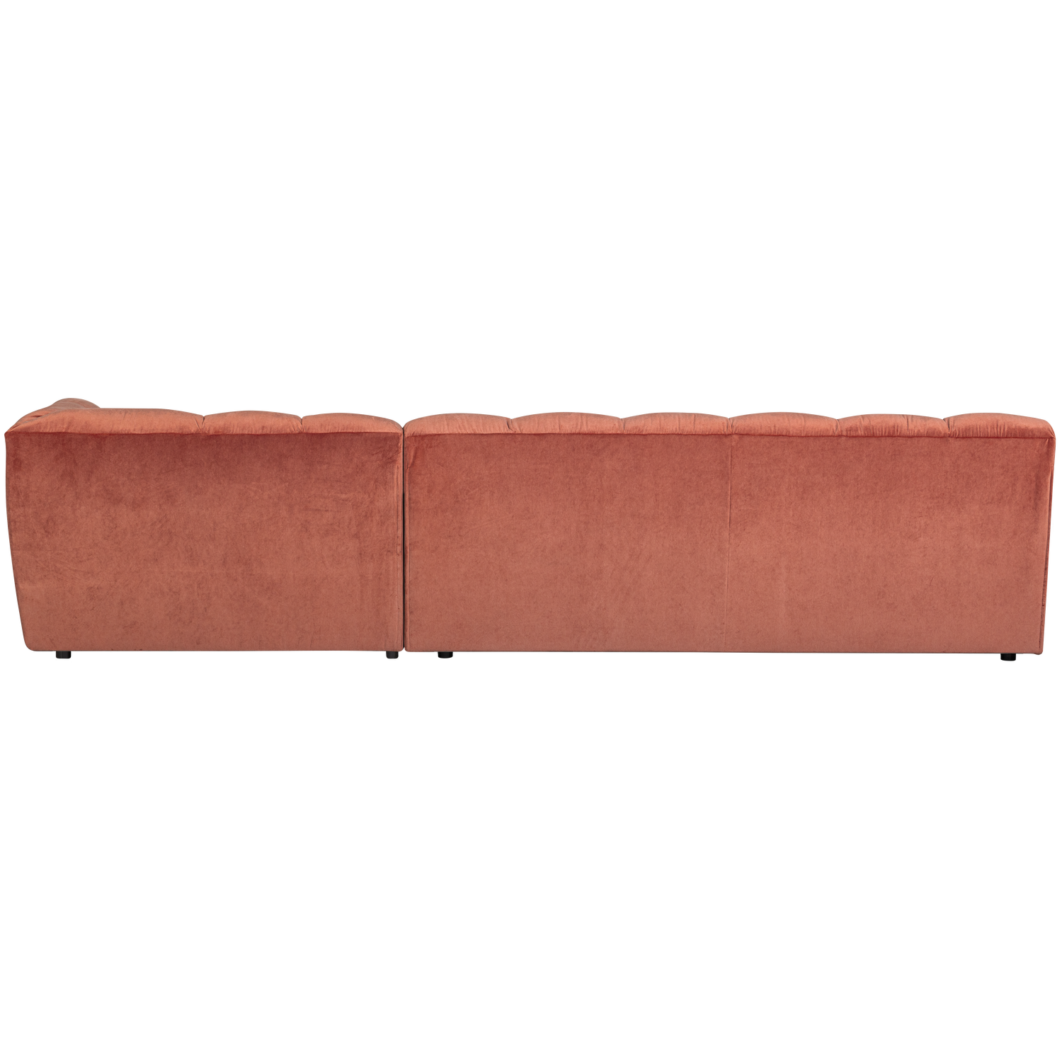 ALLURE CHAISE LONGUE RIGHT WASHED VELVET BLUSH