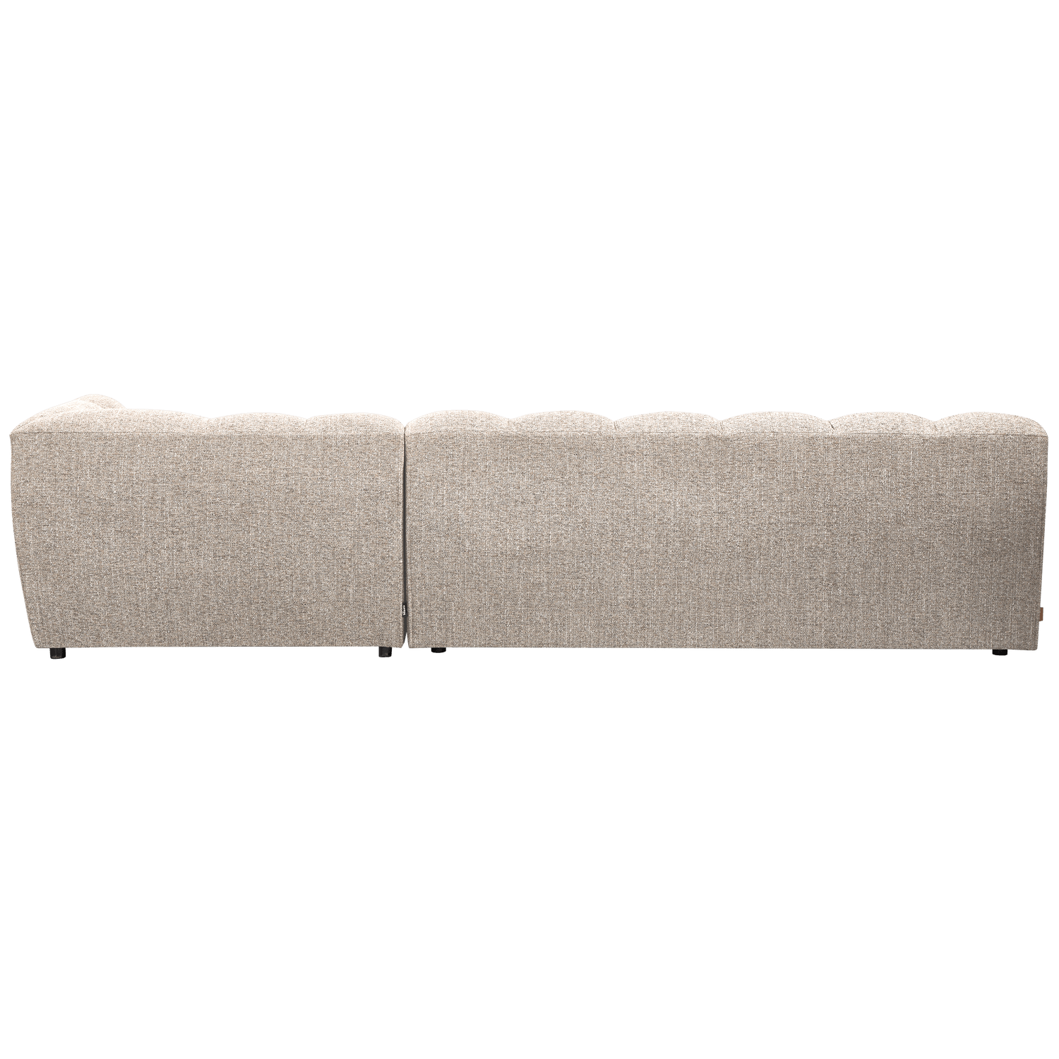 ALLURE CHAISE LONGUE RIGHT WOVEN NATURAL MELANGE