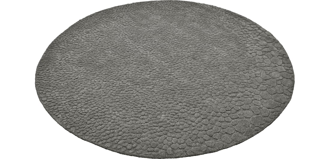 Bolia Covor Edla Ø250 cm Gri 1,30 cm 1