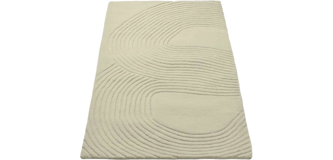 Bolia Covor Decorativ Lung Zen Shaped Creme 80×250×1,5 cm 1