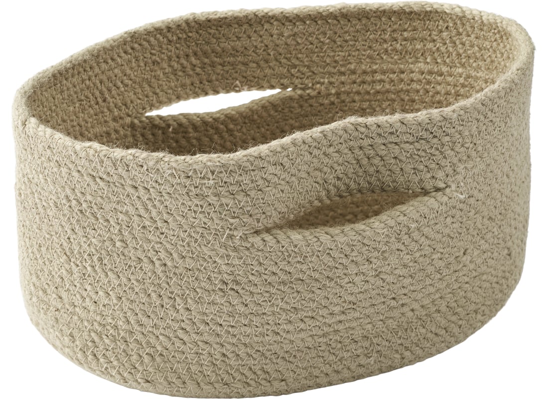 Bolia Coș Ribbed 23×16×H12 cm | Poliester Reciclat