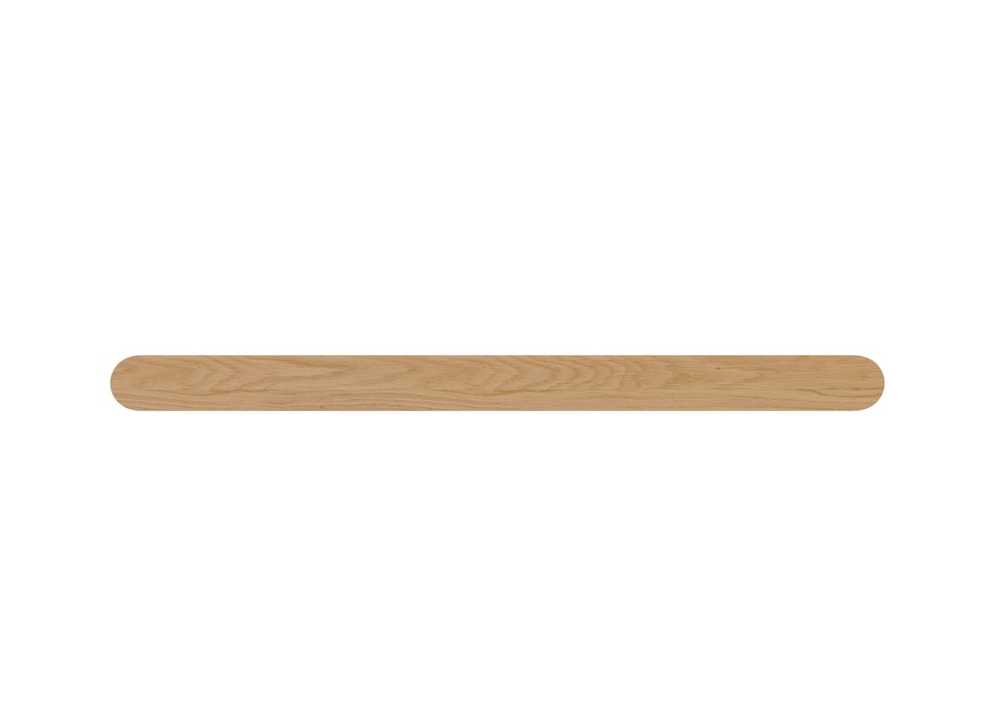 Bolia Cuier Perete Nob 78 cm Stejar Ulei, Masiv 2