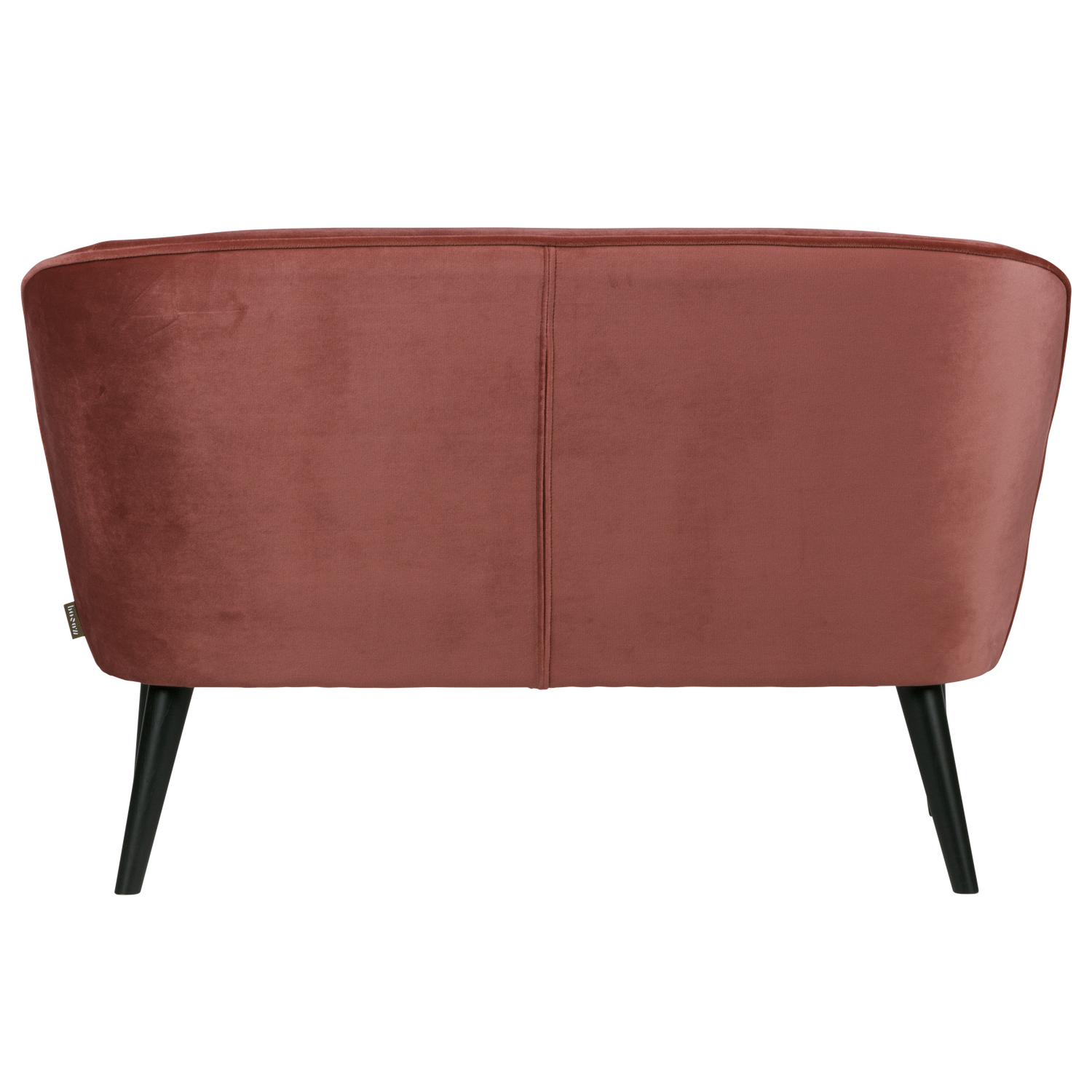 WOOOD banca SARA | 100% Pes | Burgund | 73x110x72 cm