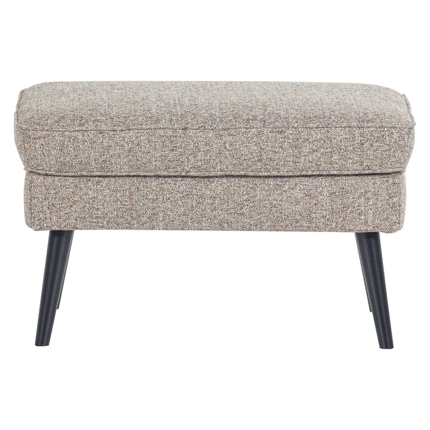 WOOOD taburet ROCCO HOCKER WOVEN FABRIC | 94% Pes / 6% Ny | Maro | 47x77x51 cm