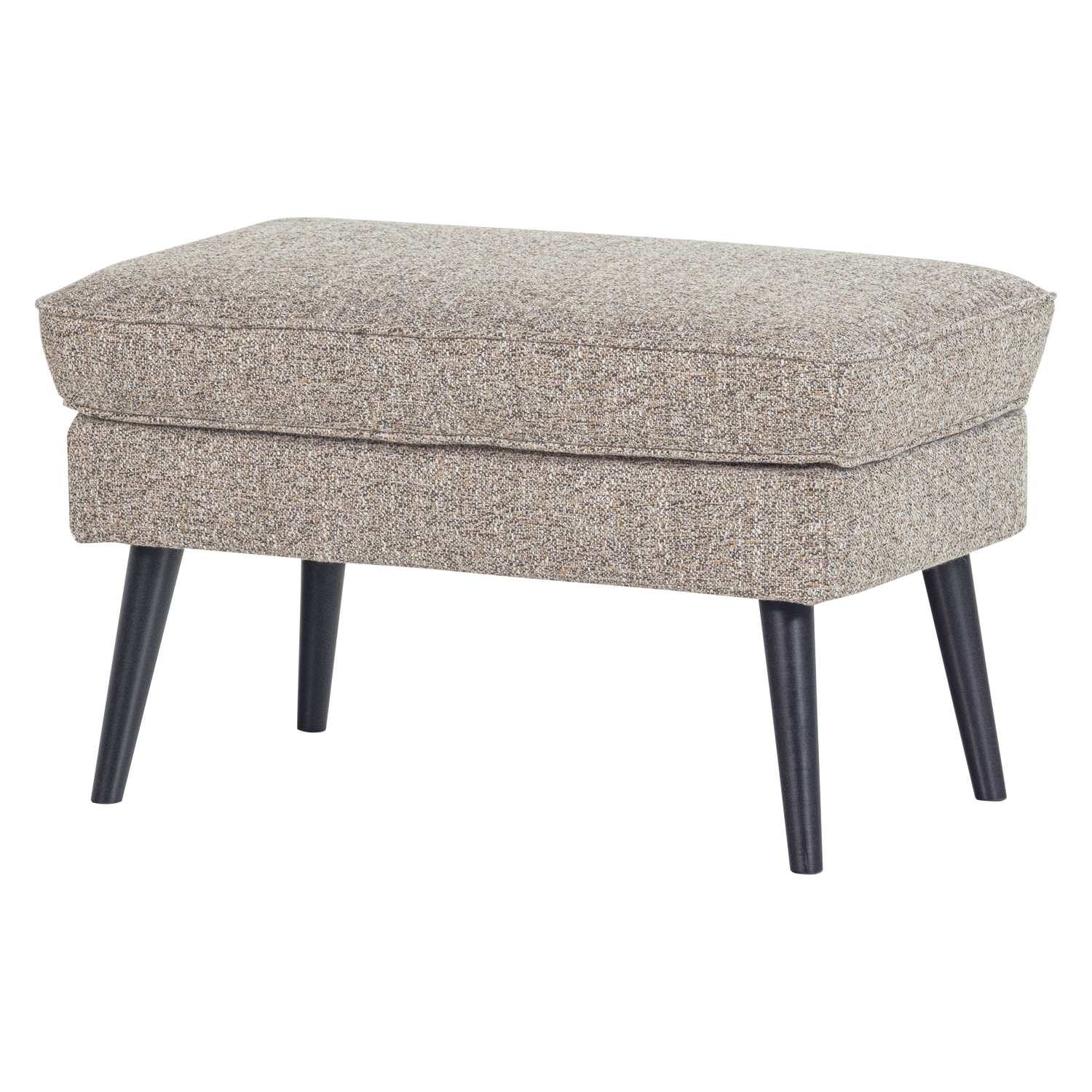 WOOOD taburet ROCCO HOCKER WOVEN FABRIC | 94% Pes / 6% Ny | Maro | 47x77x51 cm