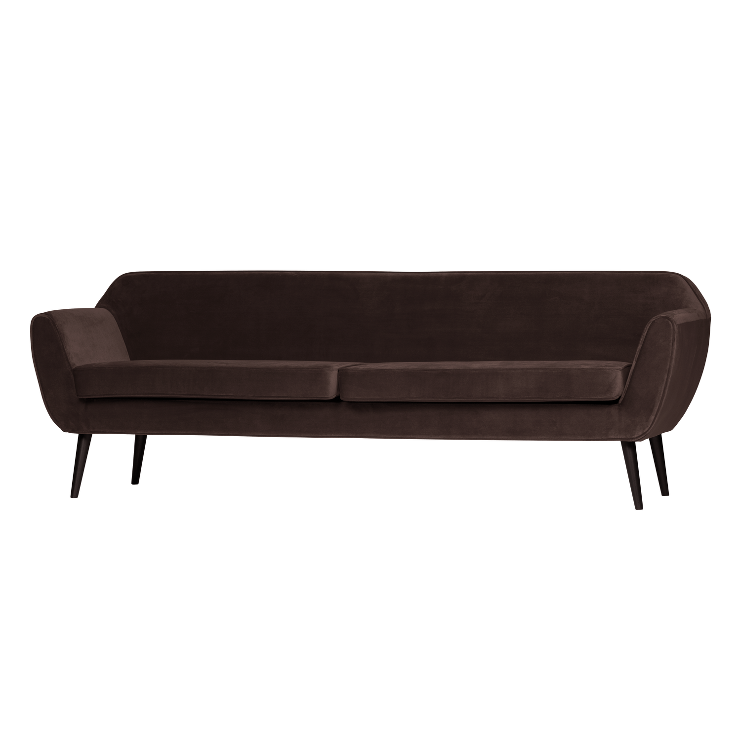 WOOOD canapea 4 locuri ROCCO XL | 100% Pes | Maro inchis | 75x230x82 cm