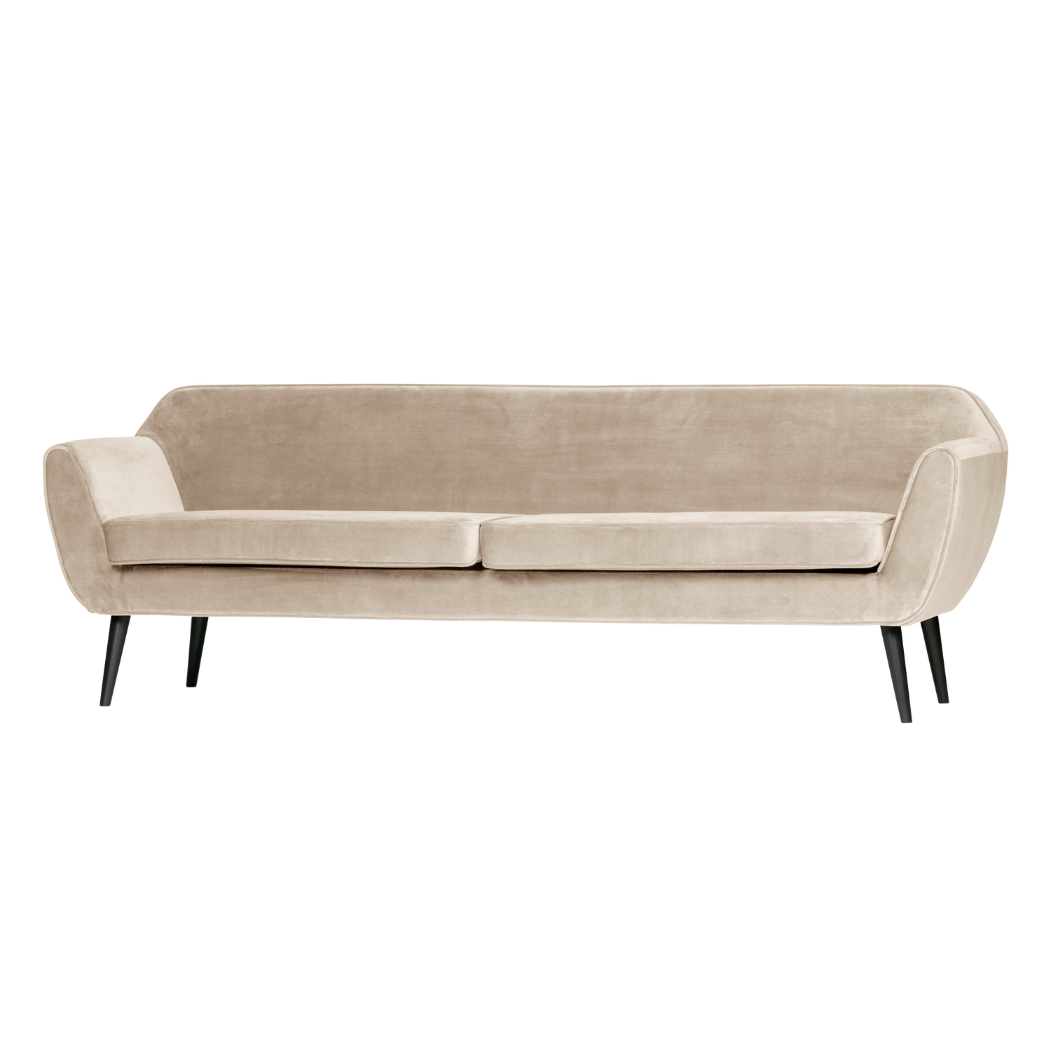 WOOOD canapea 4 locuri ROCCO XL | 100% Pes | Alb murdar | 75x230x82 cm