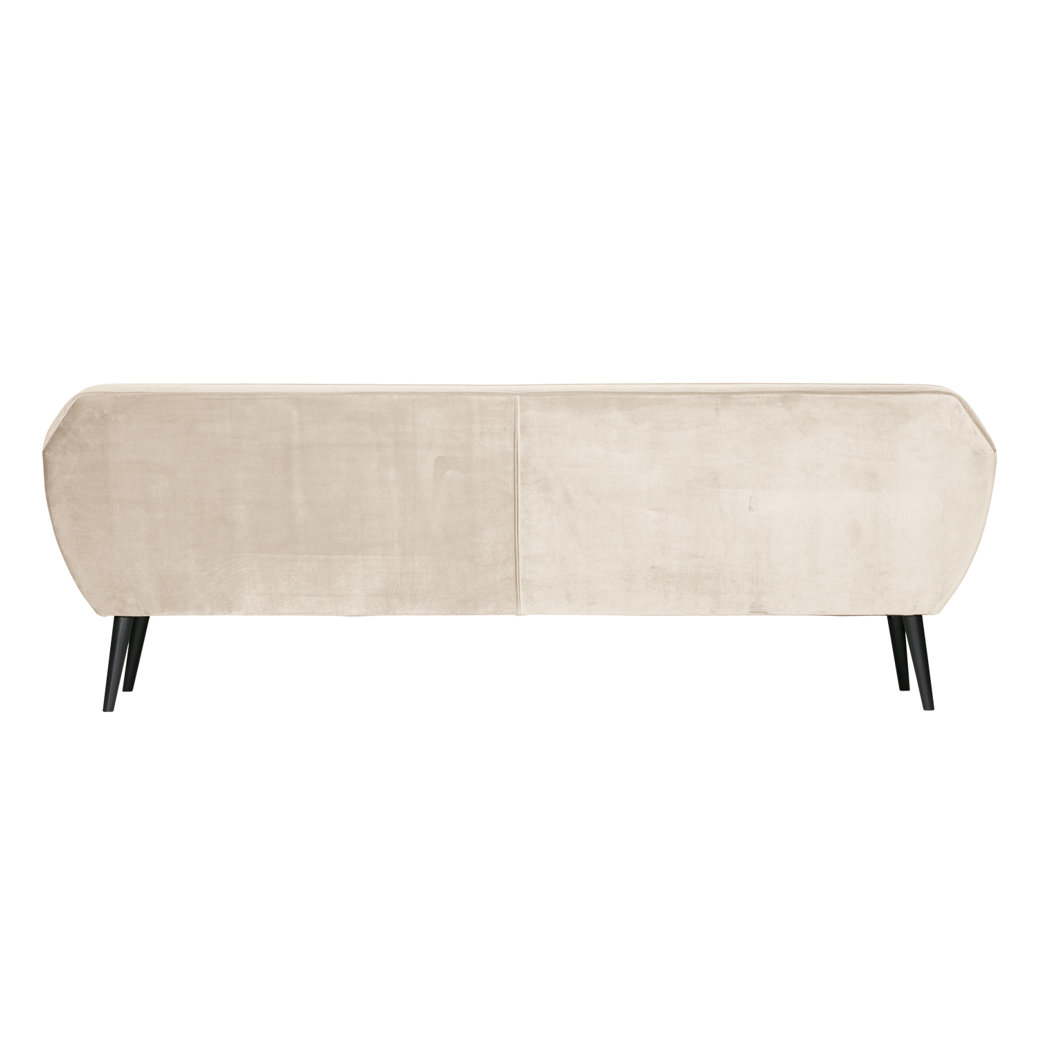 WOOOD canapea 4 locuri ROCCO XL | 100% Pes | Alb murdar | 75x230x82 cm