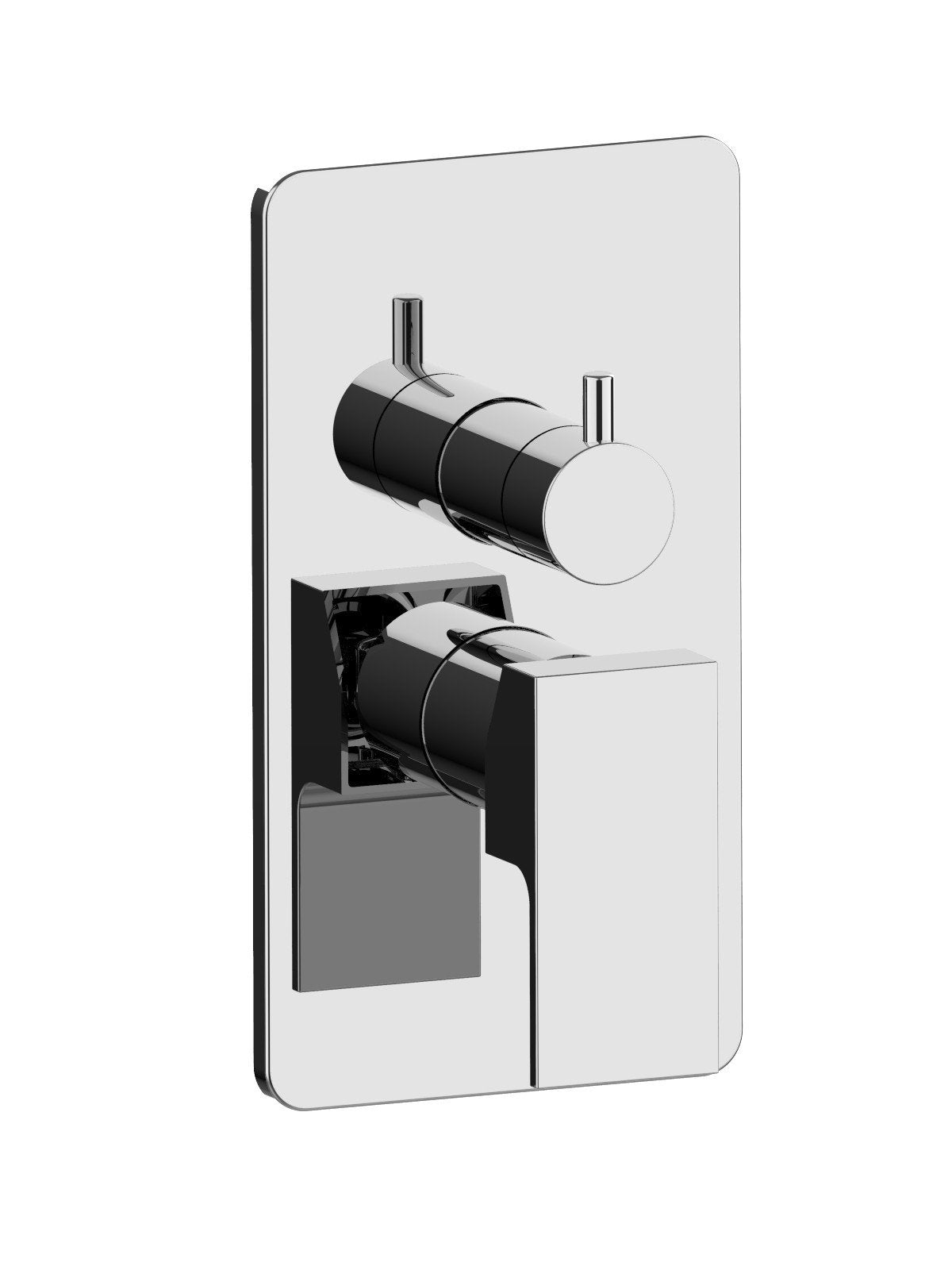 Fratelli Frattini Baterie incastrata 2 cai VitaDue 35541A 98011 | Alama | Crom