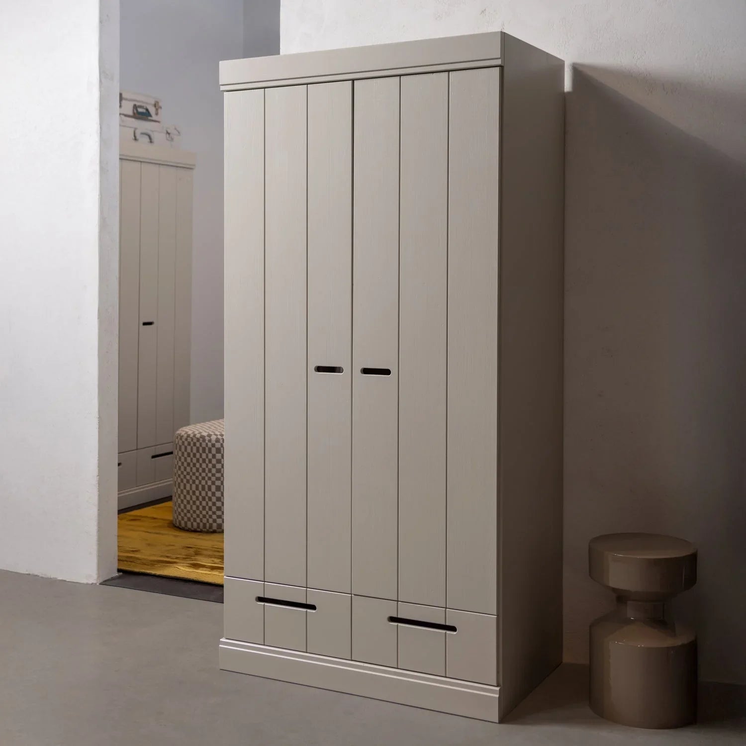 CONNECT 2-DOORS - DRAWER - STRIP DOORS DUST [fsc]